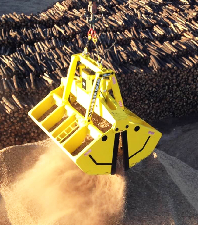 Electro Hydraulic Clamshell Grab